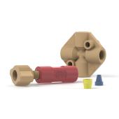  Kit raccords PEEK basse 