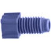  Raccord  bride PP bleu 