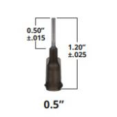  Aiguilles Inox avec lueur 