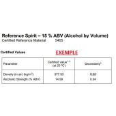  Reference Spirit - 15% ABV 