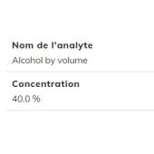  Reference Spirit - 40% ABV 