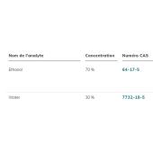  Ethanol/Water 70 % 