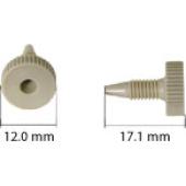  Raccord conique Court PEEK 