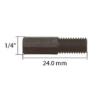  Raccord PPS 1/4-28 pour tube 
