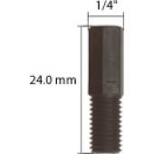  Raccord PPS fond plat 1/4-28 