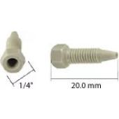  Raccord conique 10-32 PEEK 