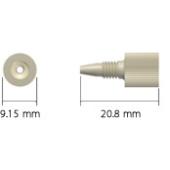  Raccord conique PEEK renforc 