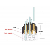  Ferrule de remplacement 1/16" 