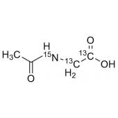  N-Acetylglycine-13C2,15N 