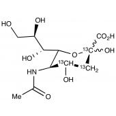  N-Acetyl-D-[1,2,3-13C3]neura 