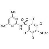  N-Acetyl Sulfamethazine-d4 