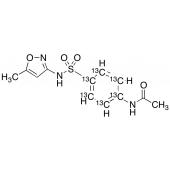  N-Acetyl Sulfamethoxazole-13C6 