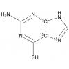  2-Amino-6-mercaptopurine-13C2, 