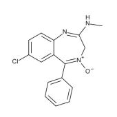 Chlordiazepoxide 1.0 mg/ml 