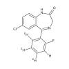  Desalkylflurazepam-D4 