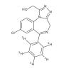  alpha-Hydroxyalprazolam-D5 