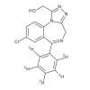  alpha-Hydroxyalprazolam-D5 