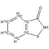  Benzoisothiazol-3-one-13C6 