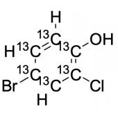  4-Bromo-2-chlorophenol-13C6 