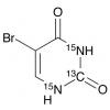  5-Bromouracil 2-13C,15N2 