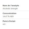  Wine - Alcohol (15%) 