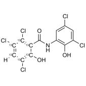  Oxyclosanid-13C6 