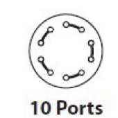  Rotor seal 10 port 2-pos 