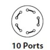  Stator 10 port 2-pos C2N-valve 