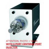  6 port 2-pos valve, 