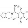  rac-Clopidogrel-d4 Carboxylic 