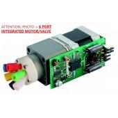  4 port 2-pos valve, integrated 