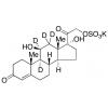  Cortisol-d4 21-Sulfate 