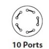  Rotor seal 10 port 2-pos C72- 