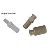  Luer adapter PFA 1/4-28 Male 