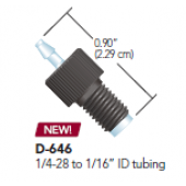  Swivel Barb Ftg, 1/16in 