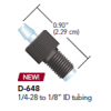  Swivel Barb Ftg, 1/8" 