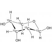  2-Deoxy-D-ribose-13C5 