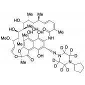  25-Desacetyl Rifapentin-d8 