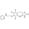  N-Desmethyl Rosiglitazone-d4 