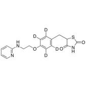  N-Desmethyl Rosiglitazone-d4 