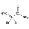  Dibromocyanoacetamide-13C3 