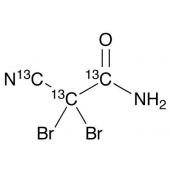  Dibromocyanoacetamide-13C3 