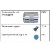  Septum injector nut 