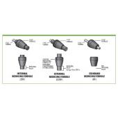  External reducing ferrule 