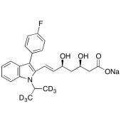  Fluvastatin-d6 Sodium Salt 