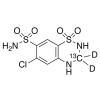  Hydrochlorothiazide-13C,d2 