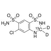  Hydrochlorothiazide-13C,d2 