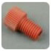  Raccord fond plat 1/4-28 PEEK 