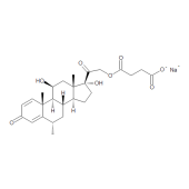  Methylprednisolone Hydrogen 