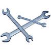  Open end wrench 1/2"x9/16" 